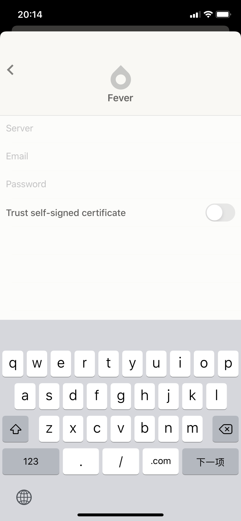 Reeder 3配置界面